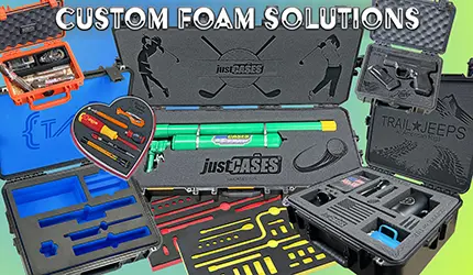 justCASES Custom Foam Solutions justCASES Custom Foam Solutions
