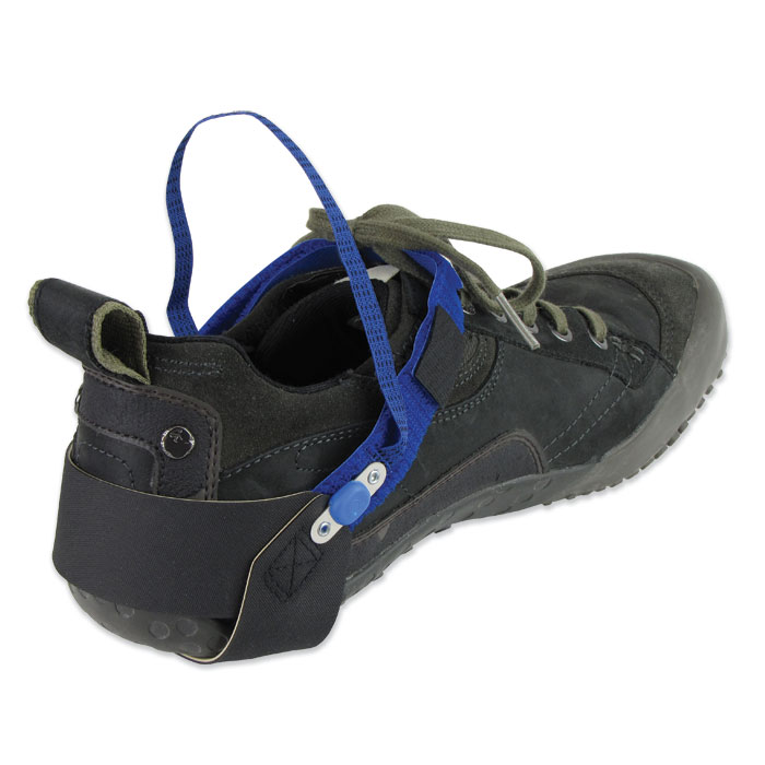 Transforming Technologies - Grounding Shoe Straps; Strap Type: Antistatic  Heel Strap; Size: Universal; Attachment Method: Hook & Loop; Material:  Rubber; Disposable: No; Resistor: Yes; Conductive Strand: Yes - 32600413 -  MSC Industrial Supply