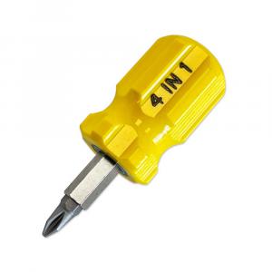 4-in-1 Stubby Screwdriver
