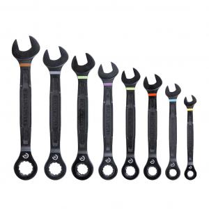 Klein 8pc Metric Ratcheting Wrench Set