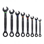 Klein 8pc SAE Ratcheting Wrench Set