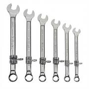Tools at Height 6pc SAE Combination Wrench Set with Safety Rings