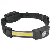 Rechargeable 550 Lumen Strip & Spot Headlamp