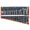 GearWrench 16-piece Metric 8-24mm Ratcheting Wrench Set and Roll