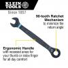 Klein 8pc Metric Ratcheting Wrench Set