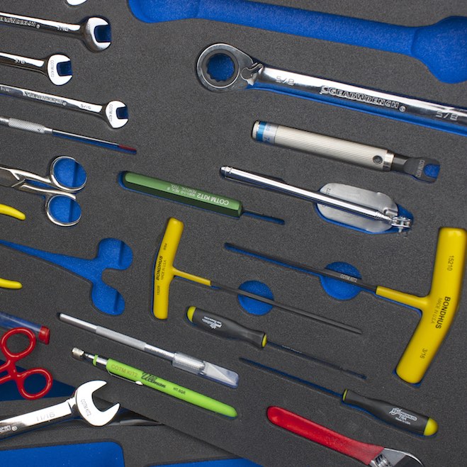 Custom Tool Control Foam