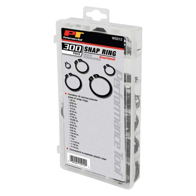 Snap Ring 300pc Assortment