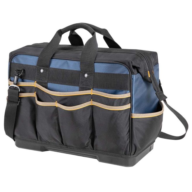 CLC 19" Molded Base Contractor's Closed-Top Tool Bag