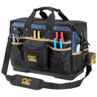 CLC 19" Molded Base Contractor's Closed-Top Tool Bag