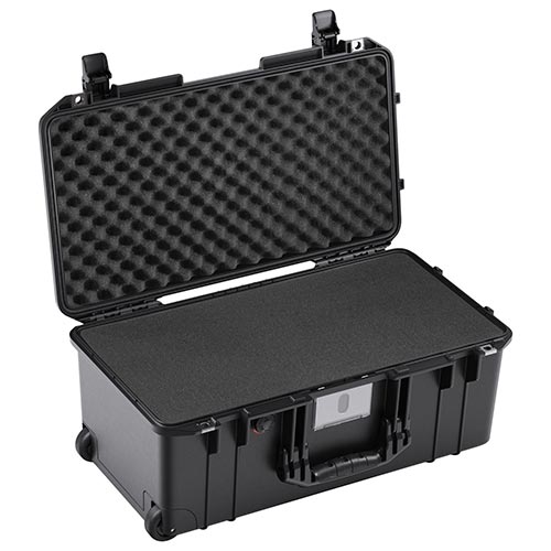 Pelican 1556 Air Wheeled Case 21x10x9 - Foam Filled