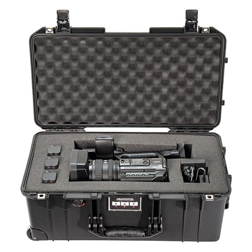 Pelican 1556 Air Wheeled Case 21x10x9 - Foam Filled