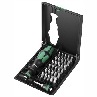 Wera 32-piece Kraftform Kompakt 70 Universal Compact Bit Set