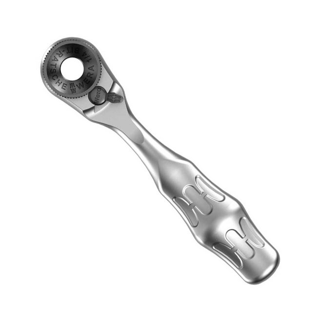 Tamper Proof TORX® Bits Set with Wera Mini 1/4" Ratchet Handle