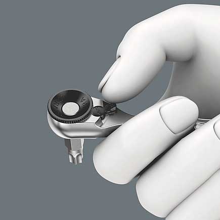 Wera 8001 Zyklop Mini 1/4" Ratchet Handle