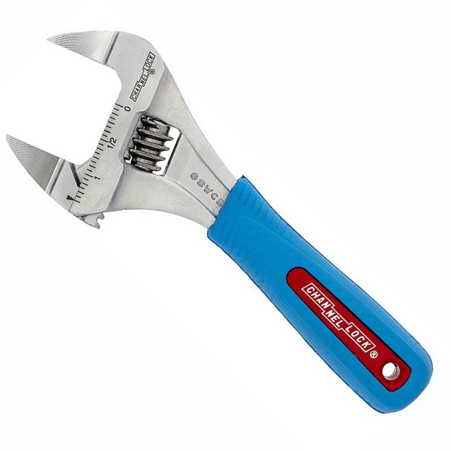 Channellock 6" Slim Jaw Adjustable Wrench