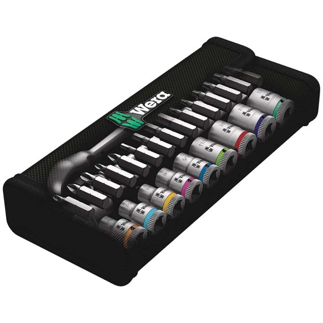 Wera 1/4" SAE 28-Piece Ratchet Set - Image 5
