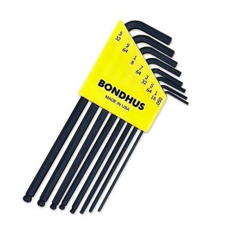 Bondhus 8-Piece Inch Hex Key Set
