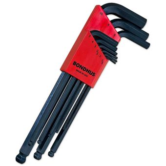 Bondhus 9-Piece Metric Hex Key Set