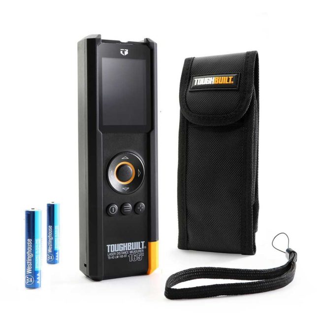 ToughBuilt 165' Indoor/Outdoor Laser Measurer with Digital Viewfinder
