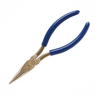 Ampco 7" Non-Sparking Long Nose Pliers with Cutter