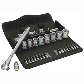 Wera 3/8" 29-Piece Zyklop Ratchet Set