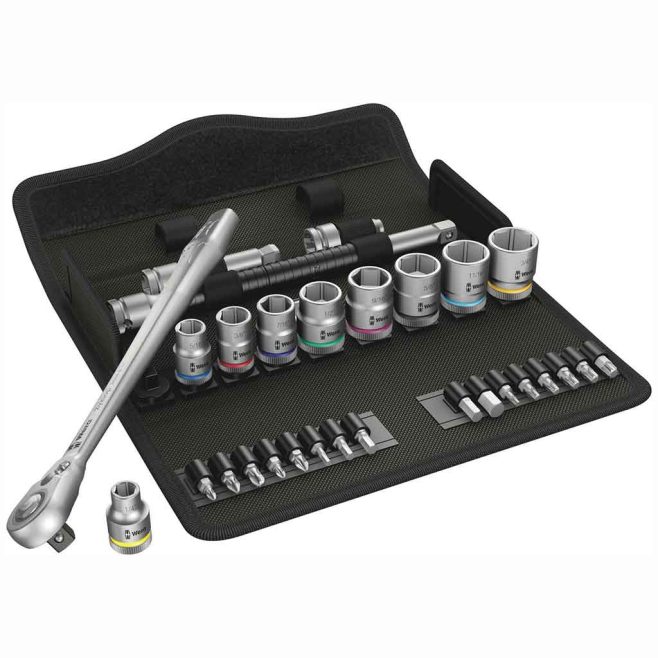 Wera 3/8" 29-Piece Zyklop Ratchet Set