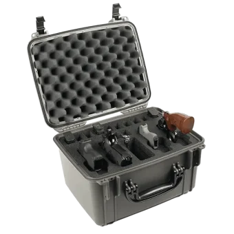 Seahorse SE540 4 Pistol Range Case 13x10x8