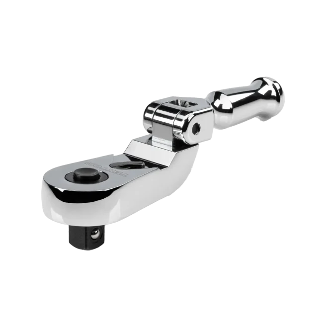 TEKTON 3/8" Drive Folding Stubby Ratchet