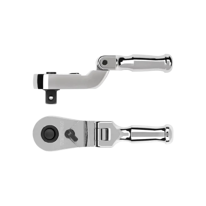 TEKTON 3/8" Drive Folding Stubby Ratchet