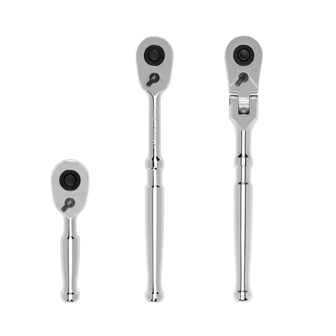 TEKTON 3/8" Drive Quick-Release Small Body Ratchet Set