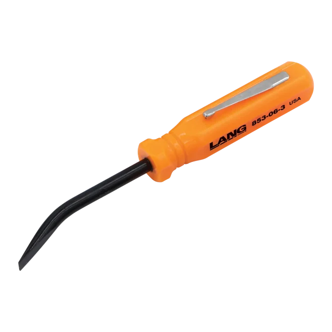 LANG Mini Pocket 27 Degree Offset Pry Bar with Clip