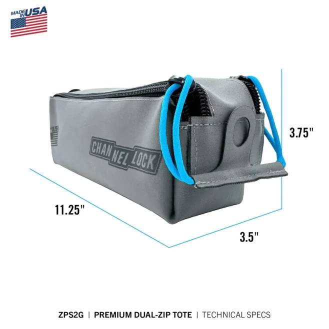 Channellock Dual Zip Tool Bag