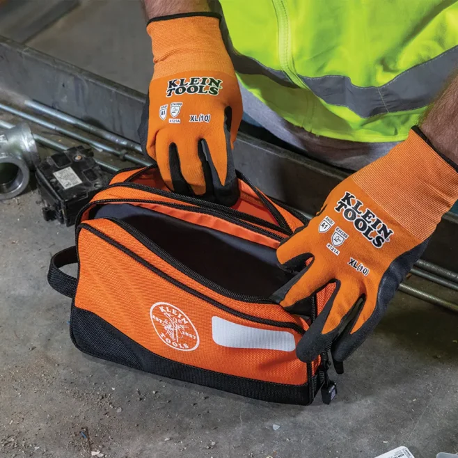 Klein Double Zip Canvas Tool Bag Set