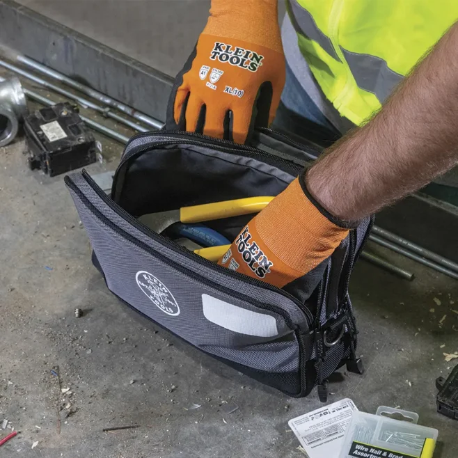Klein Double Zip Canvas Tool Bag Set