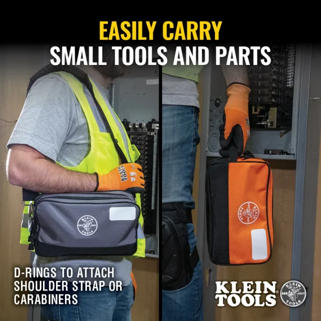 Klein Double Zip Canvas Tool Bag Set