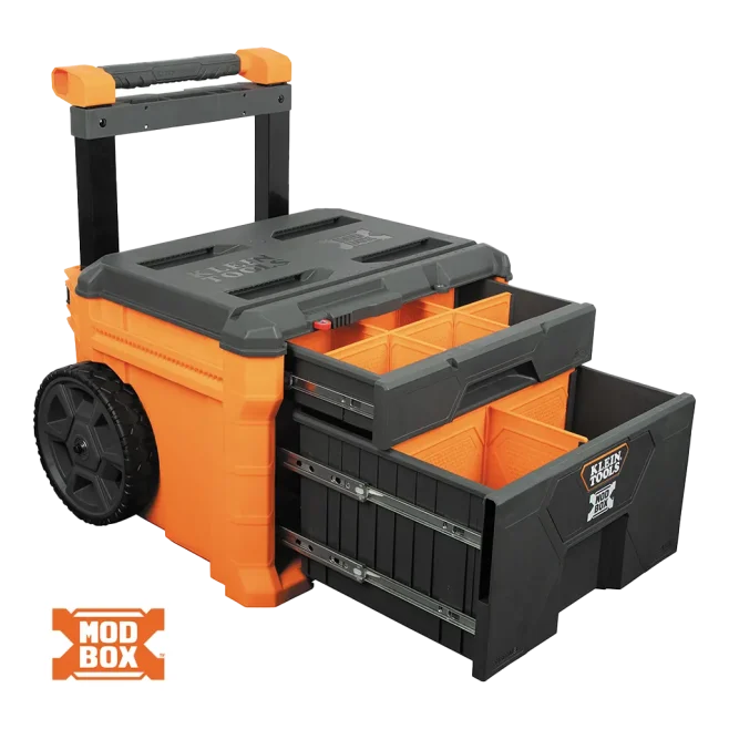 Klein MODbox™ Two Drawer Rolling Tool Box