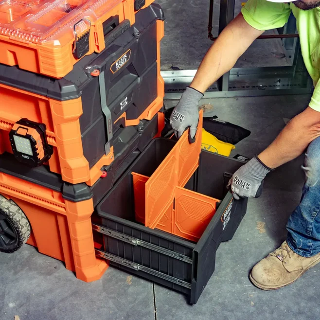 Klein MODbox™ Two Drawer Rolling Tool Box