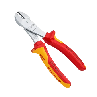 Knipex 7" 1000V Insulated Semi Flush Side Cutter