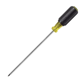 Klein Square Recess Screwdriver, 8-Inch Shank