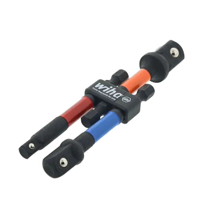Wiha Color Coded 3-Piece Socket Adapters