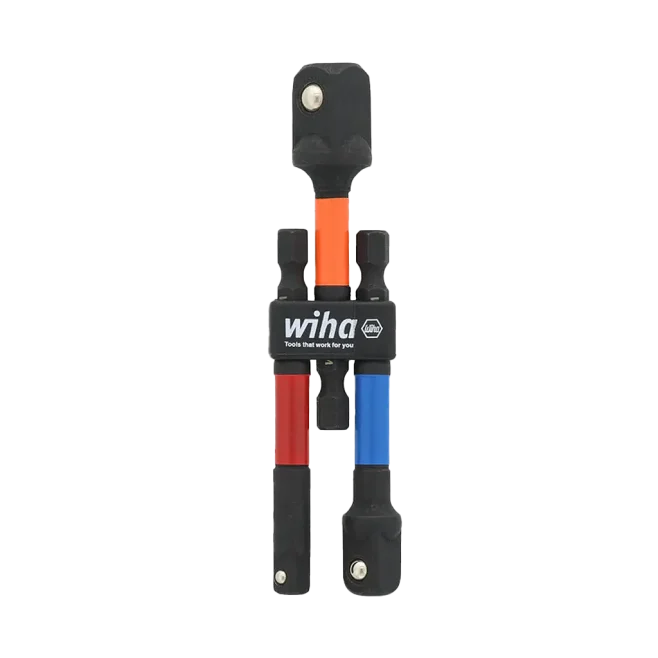 Wiha Color Coded 3-Piece Socket Adapters