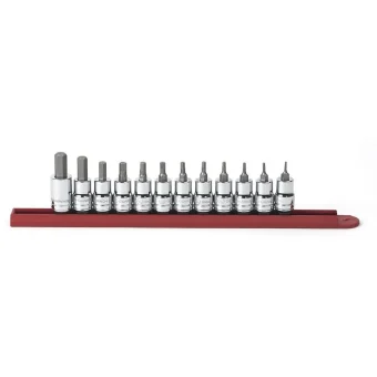 GearWrench 12 Piece 3/8" Drive Hex Bit SAE Socket Set
