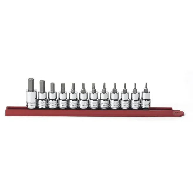GearWrench 12 Piece 3/8" Drive Hex Bit SAE Socket Set