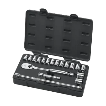 GearWrench 18 Piece 1/2" Drive 6 Point Standard Metric Socket Set