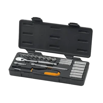 GearWrench 22-piece 1/4" Drive Standard & Deep Metric Socket Set