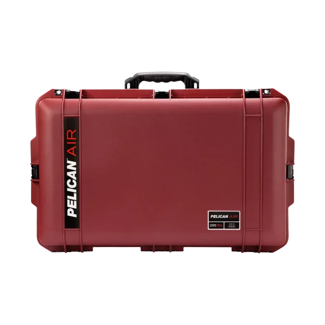 Pelican 1595 Air Travel 25x15x9 Wheeled Oxblood Check-In Case