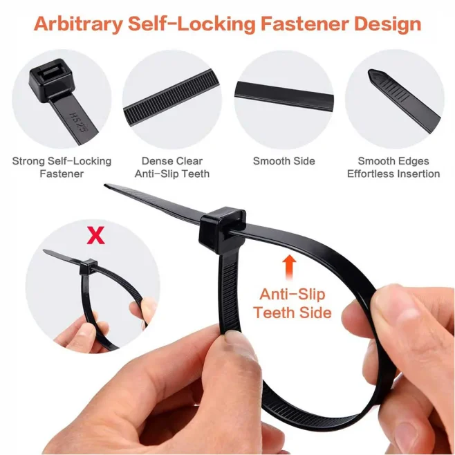 UV-Resistant Mulit-Purpose Cable Tie Assortment