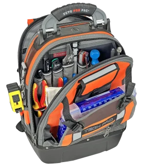 Master HVAC Technician Tool Kit in Veto Hi Vis Backpack Tool Case