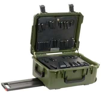 8" Lifetime Warranty Wheeled Olive Drab Tool Case