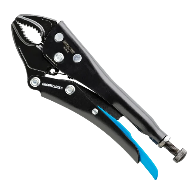 Channellock 5 inch Curved Jaw Locking Pliers with Cutter